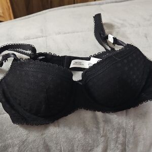 PINK Victoria's Secret Black Lace Bra Intimates